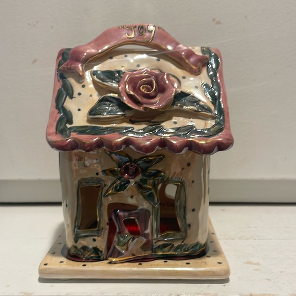 🌹Blue Sky Clayworks Heather  Goldminc Joy Tealight  House - Picture 1 of 15